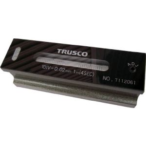 トラスコ TRUSCO トラスコ 平形精密水準器 B級 寸法300 感度0.02 1個