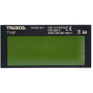 トラスコ TRUSCO トラスコ TYAF 手持ち面用自動遮光フィルタ 11 TRUSCO