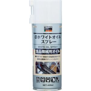 トラスコ中山 TRUSCO ホワイトオイルスプレー 420ml ALP-WO