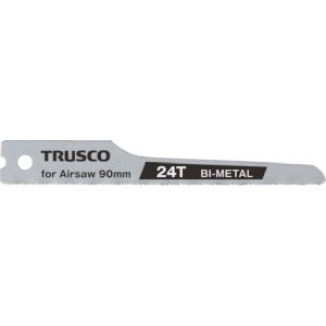 トラスコ TRUSCO トラスコ バイメタル製エアソー替刃 90mm×24山 10枚入