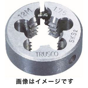 トラスコ TRUSCO トラスコ T50D-14X2.0 丸ダイス SKS 並目 50径 14×2.0 TRUSCO