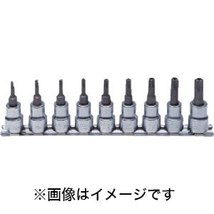 コーケン Ko-ken コーケン RS3025/9-HOLE トルクスビットソケットセット