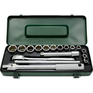 旭金属工業 アサヒ ASH ASH VJS4131 6角ソケットレンチセット12.7□×17PCS 旭金属工業