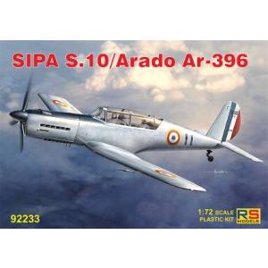 ハセガワ ハセガワ 92233 RSモデル 1/72 SIPA S.10/アラドAr396